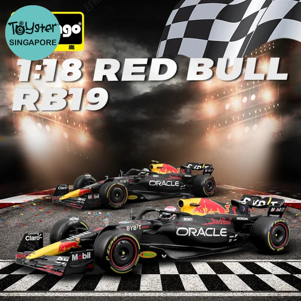 レーシングモデル Bburago 1:18 2023 レッドブル RB19 F1 レーシングモデル チャンピオン ワールド マックス フェルスタッペン ダイキャスト 合金 - TOYSTER.SG – Toyster Singapore