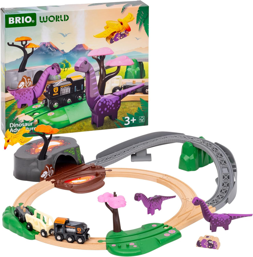 BRIO Dinosaur Adventure Set - Brio
