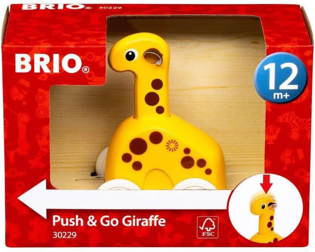 BRIO Push & Go Giraffe - Brio