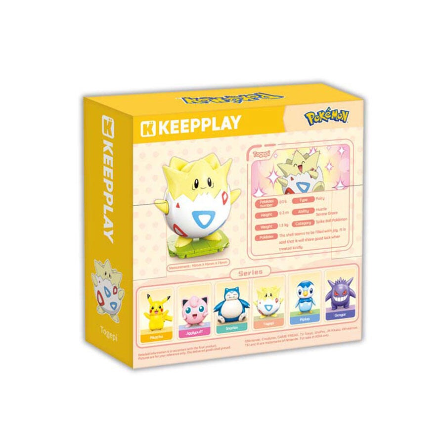 Keeppley Pokemon Togepi Roundy Kuppy Pokémon