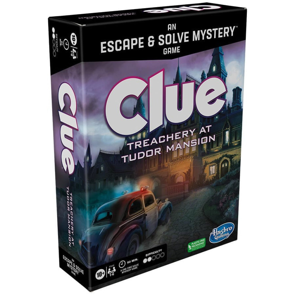 Clue Treachery at Tudor Mansion - Hasbro Gaming