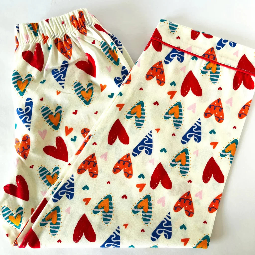Colorful Hearts Pyjamas - Pyjamas
