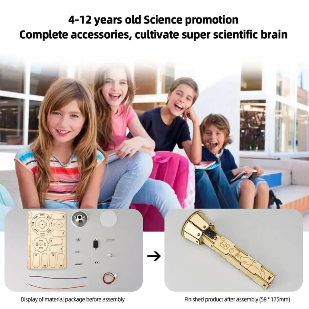 Diy Flashlight Technology Small Production Set