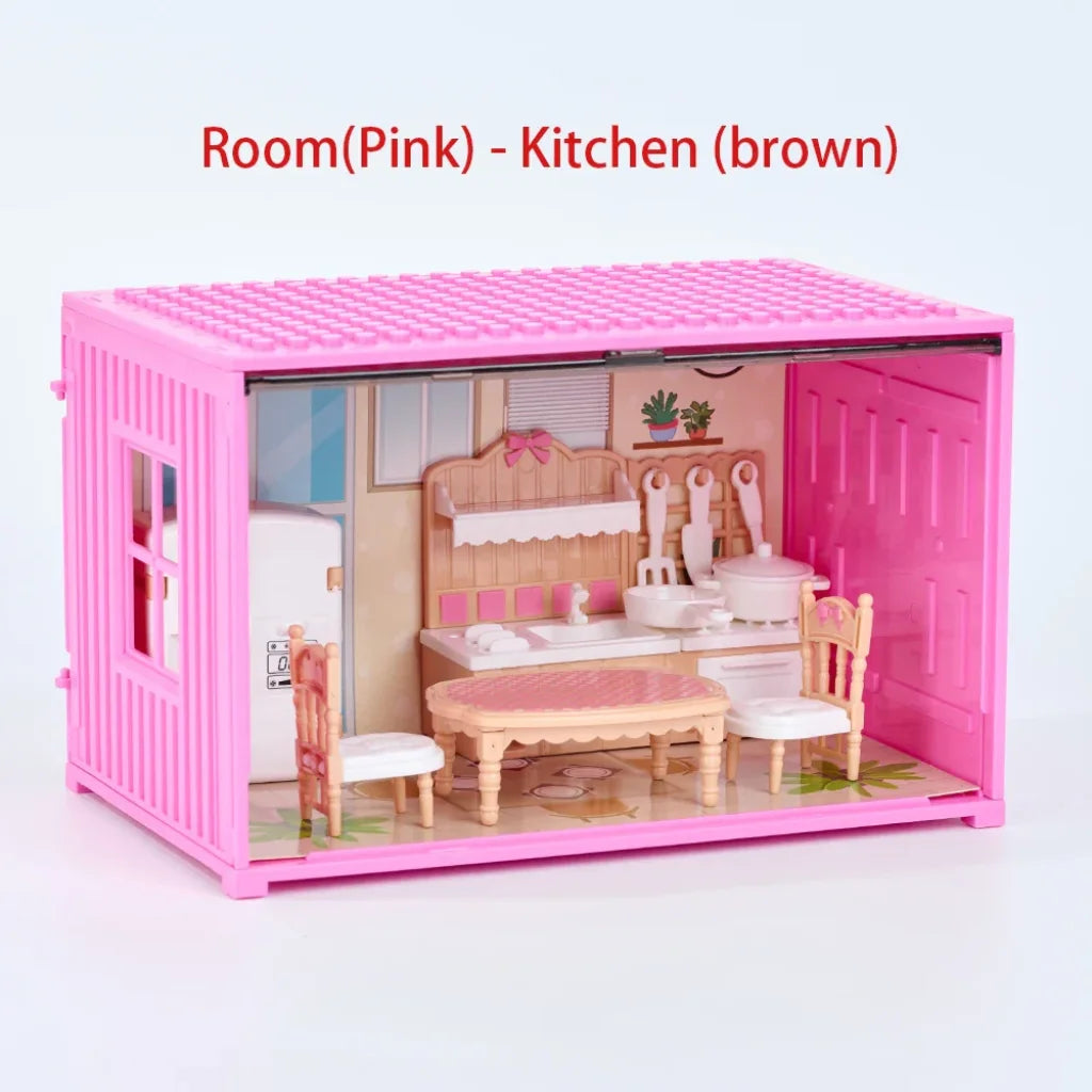 Dollhouse Furniture Container - B-Kitchen Home