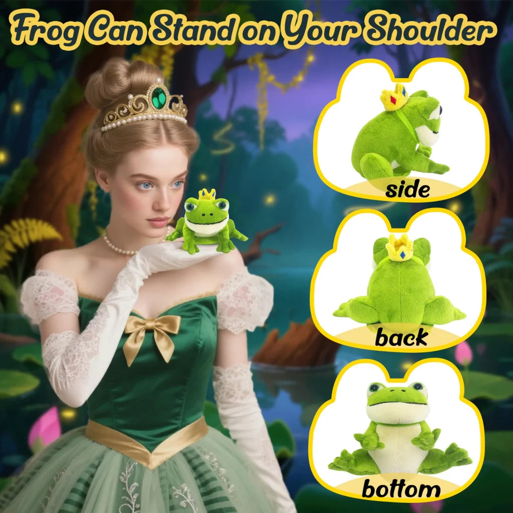 Frog Plush Toy 3.94’’ - green