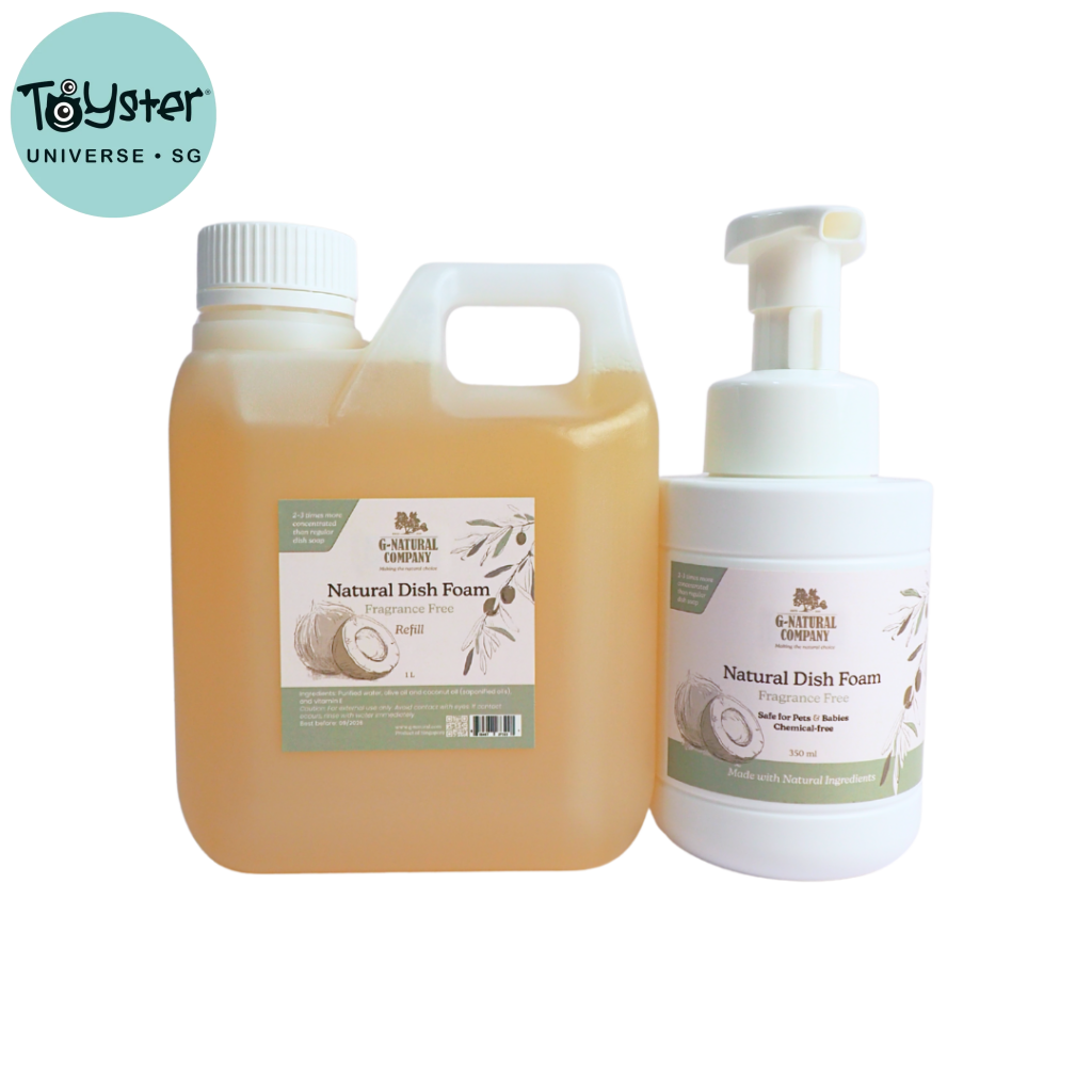 G-Natural Dish Foam & Refill Unscented