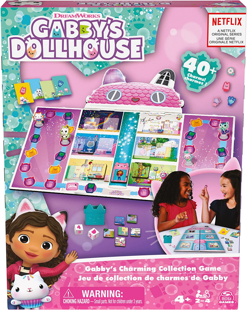 Gabbys Dollhouse Charming Collection Game Board