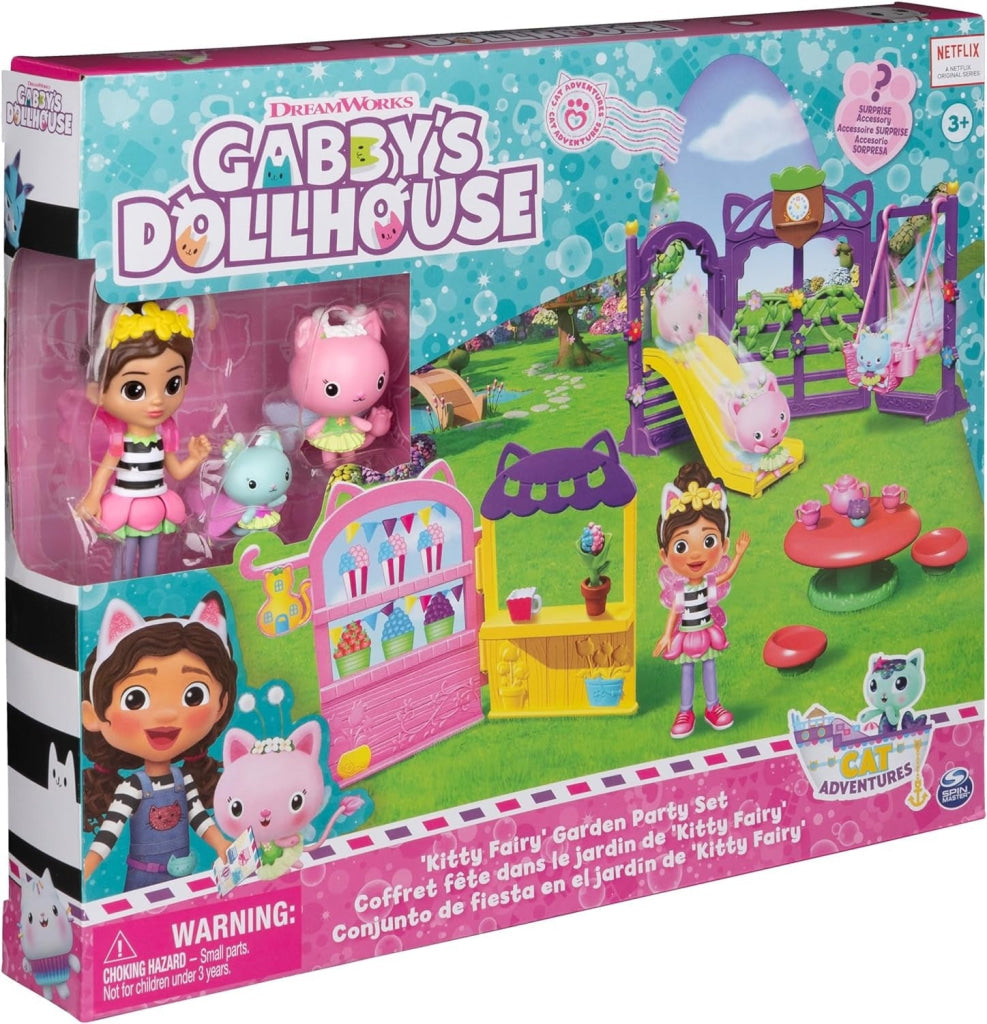 Gabby’s Dollhouse Kitty Fairy Garden Party