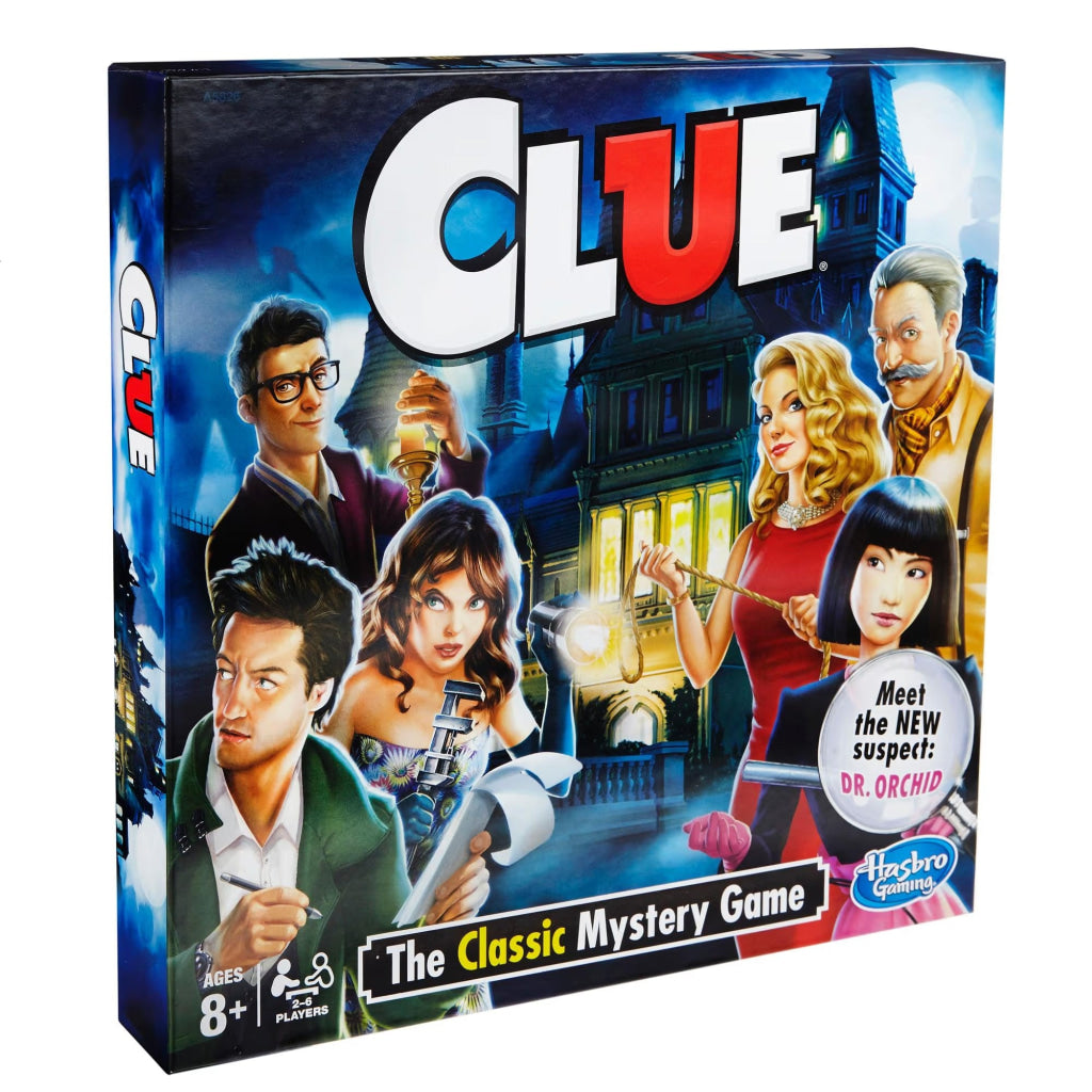 Hasbro - CLUE The Classic Mystery Game - Hasbro Gaming