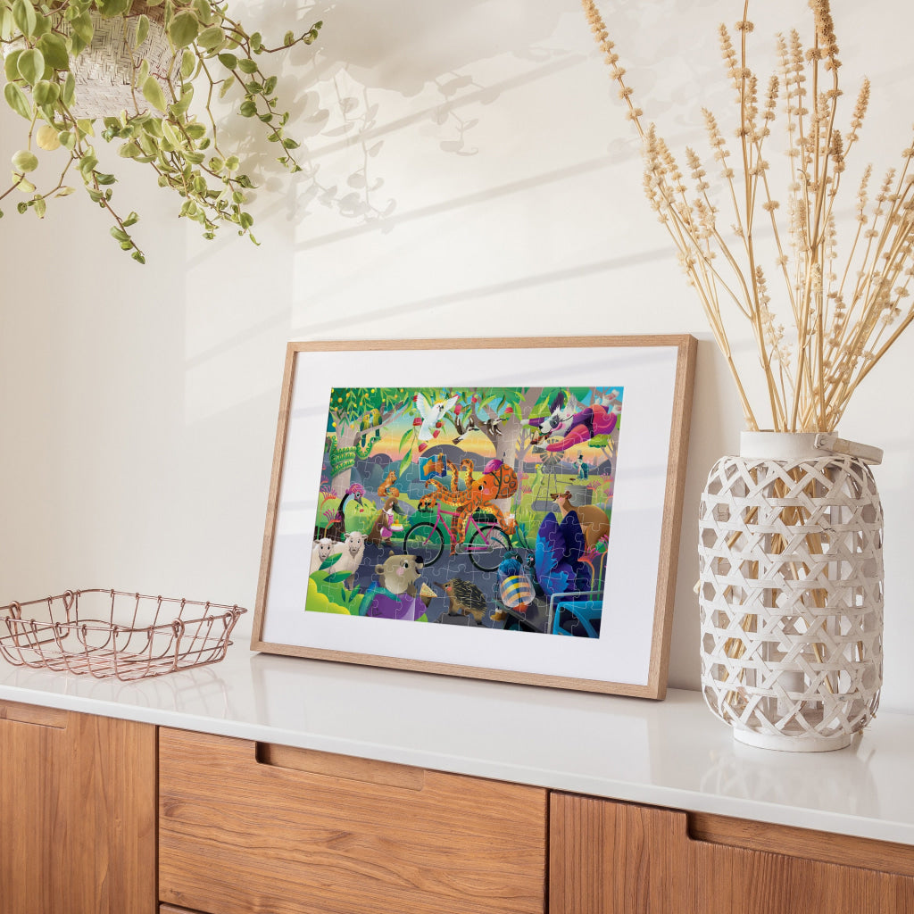 Hinkler Aussie Alphabet Book And Jigsaw Hinkler