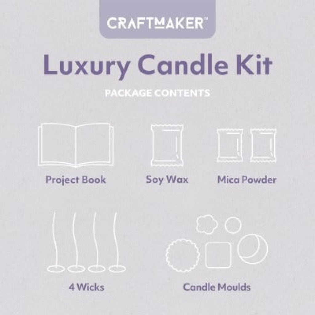 Hinkler Craft Maker Luxury Candles Kit Craft Maker