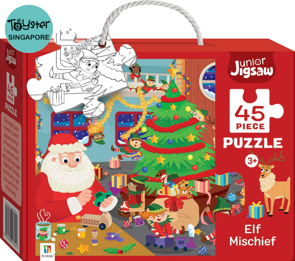 Hinkler Junior Jigsaw: Elf Mischief Junior Jigsaw