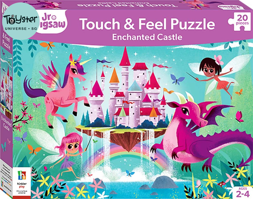 Hinkler Junior Jigsaw Touch And Feel: Enchanted Castle Hinkler
