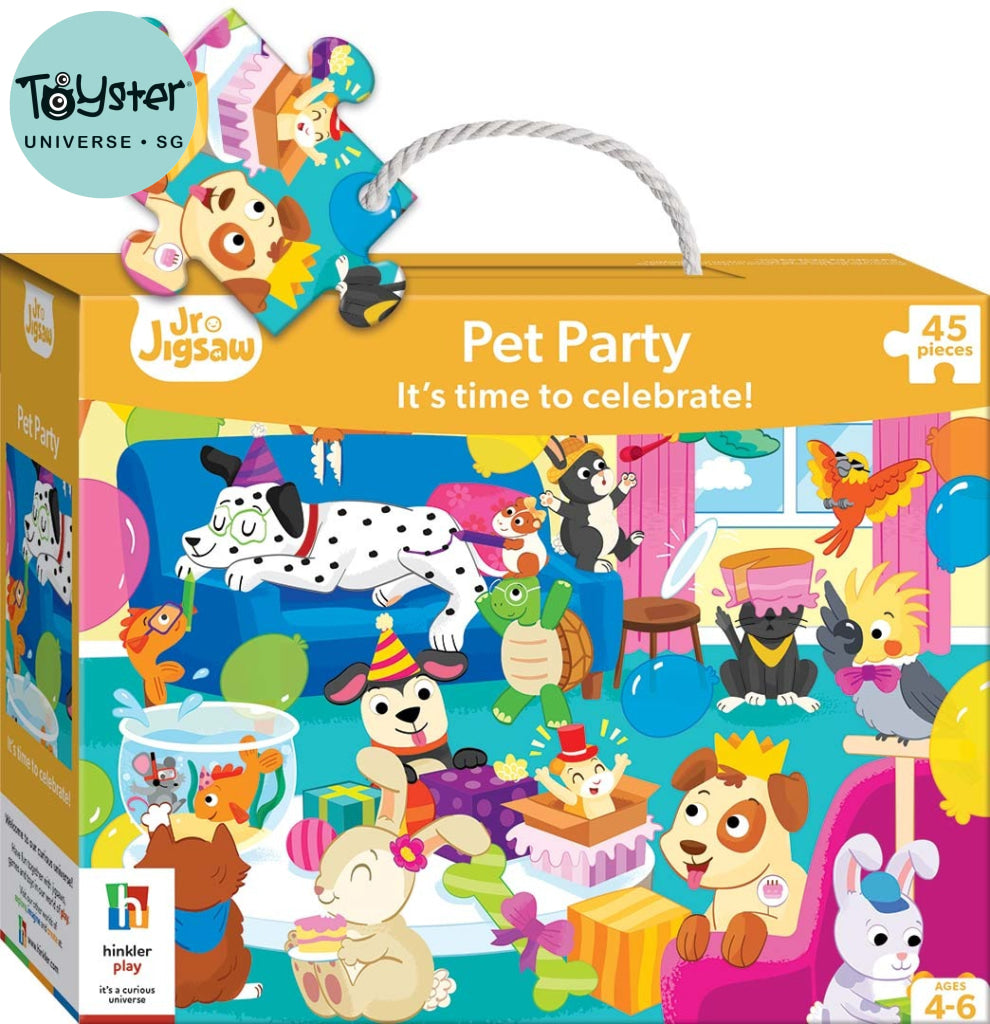 Hinkler Junior Jigsaws: Pet Party Junior Jigsaw