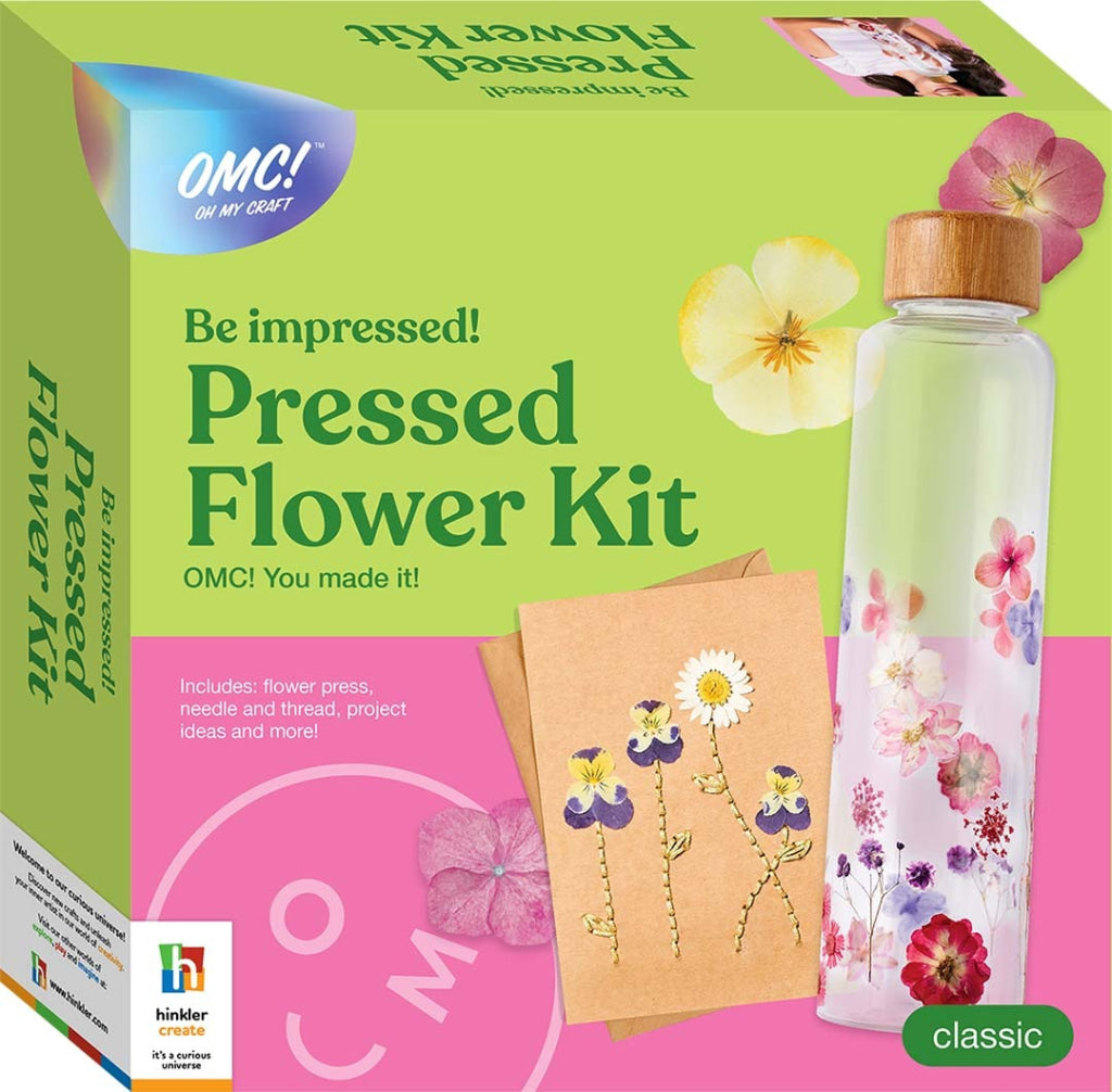 Hinkler OMC! Be Impressed Pressed Flower Kit OMC!