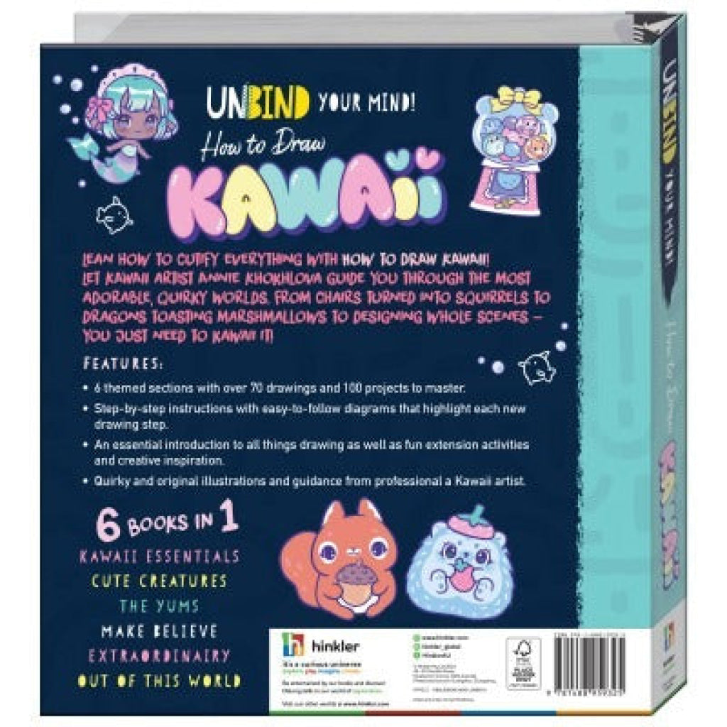 Hinkler Unbinders: How To Draw Kawaii Unbinders