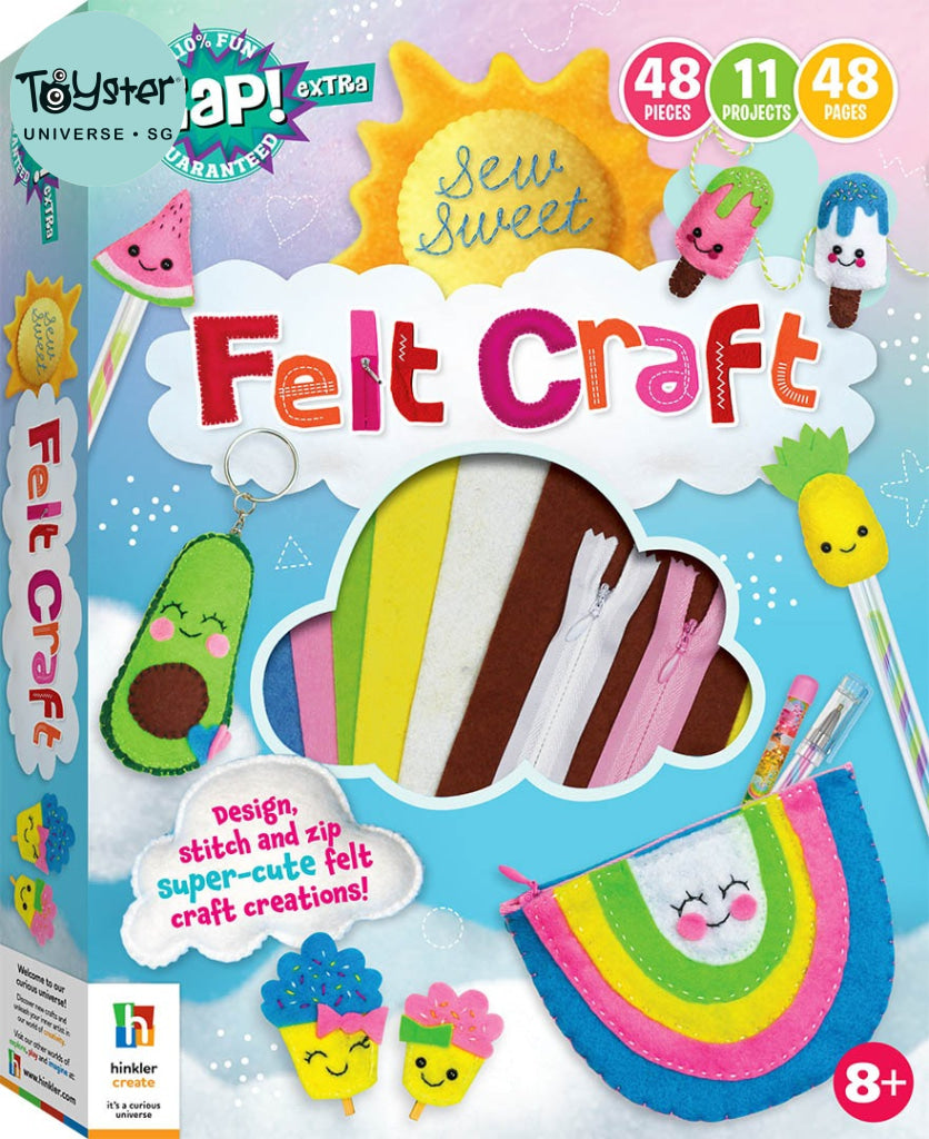 Hinkler Zap Extra Sew Sweet Felt Craft