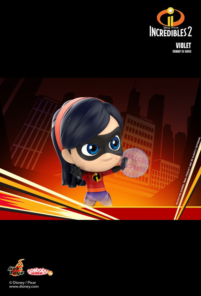 Hot Toys Cosbaby Incredibles2 Violet Collectible Set Disney Pixar