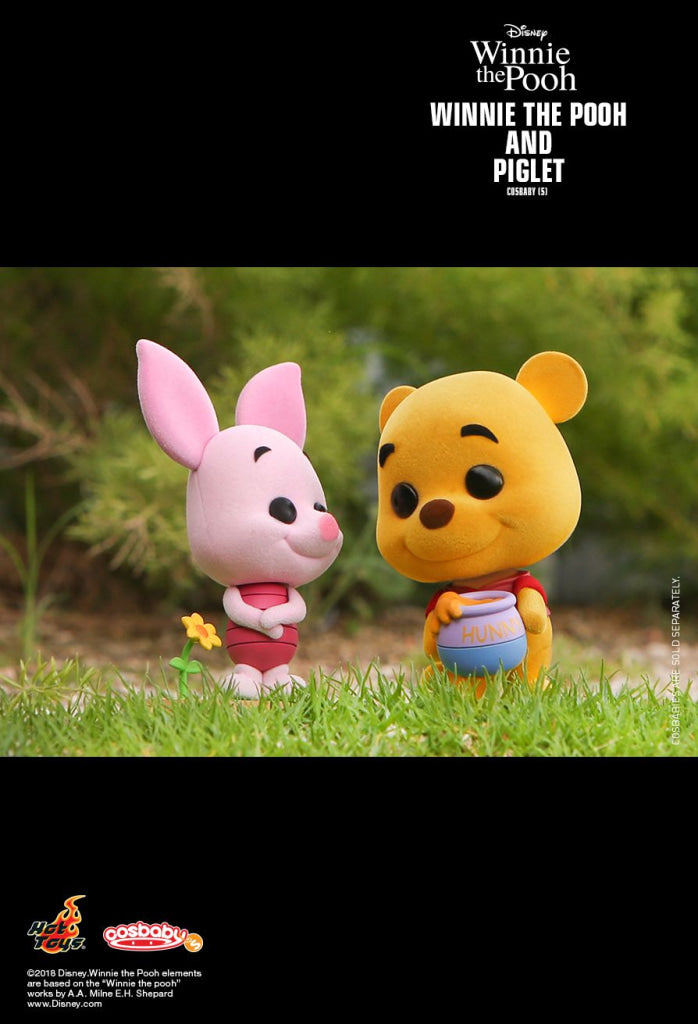 Hot Toys Winnie The Pooh With Honey (Velvet Hair Version) Cosbaby (S) Figure Disney Pixar