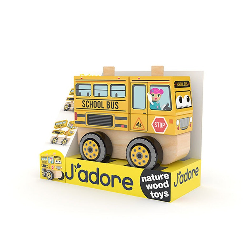 J’Adore School Bus Stacking - J’adore