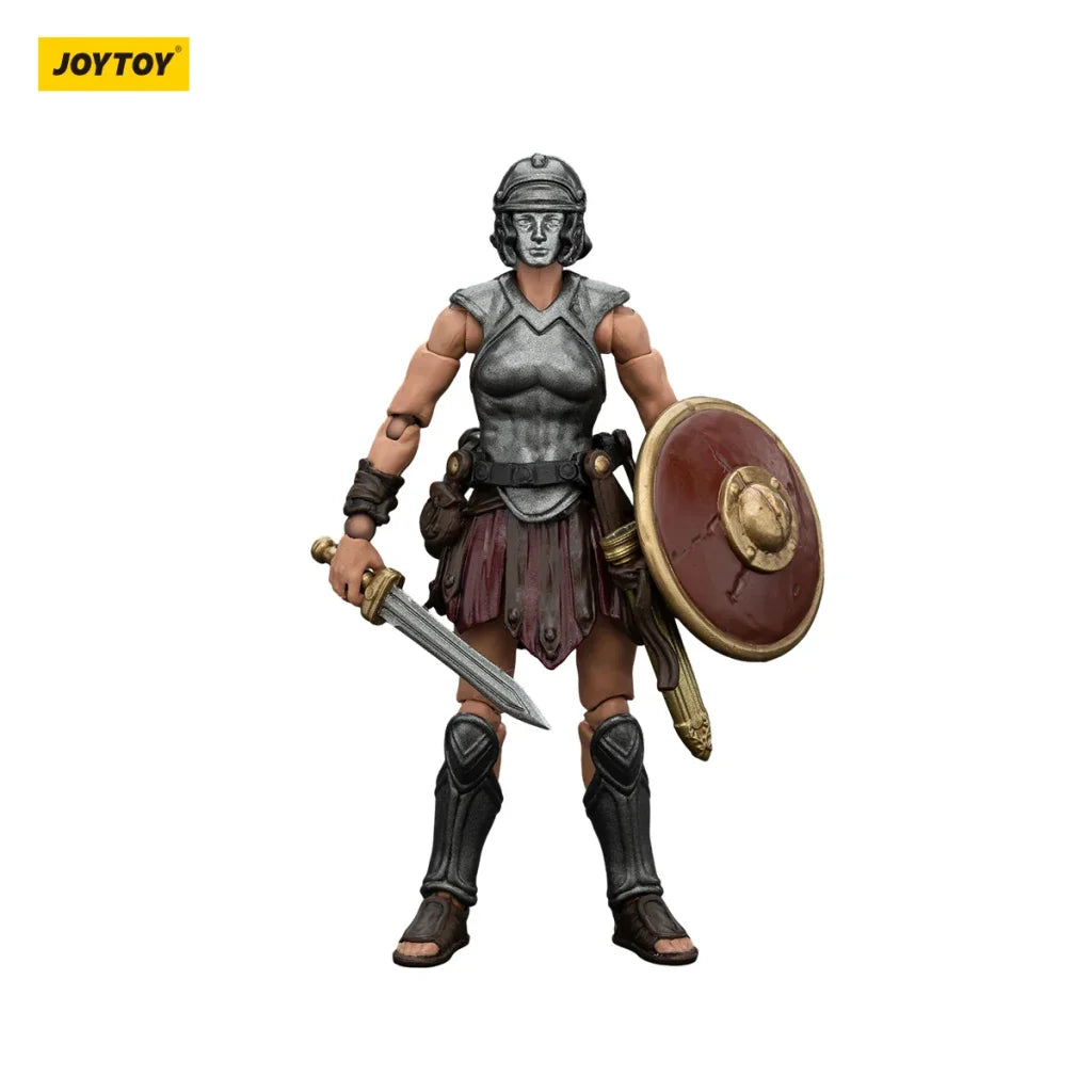 JOYTOY 1/18 Action Figures Anime 10.8cm Roman Republic LegionX Squad - Shield Female / 10.8cm