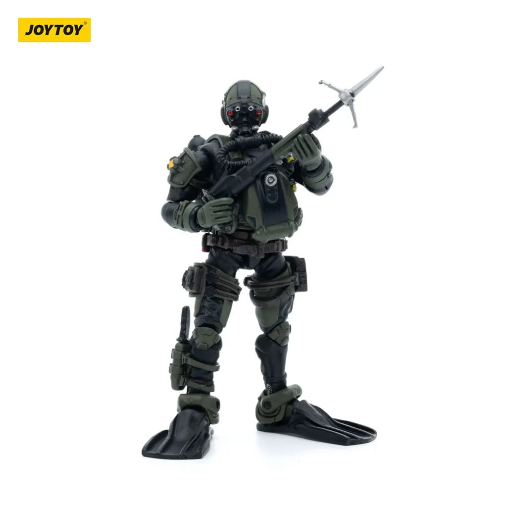JOYTOY Battle for the Stars 1/18 Action Figures Anime 10cm Marine Corp Frogmen Collection Model Toys - Frogmen / 10cm