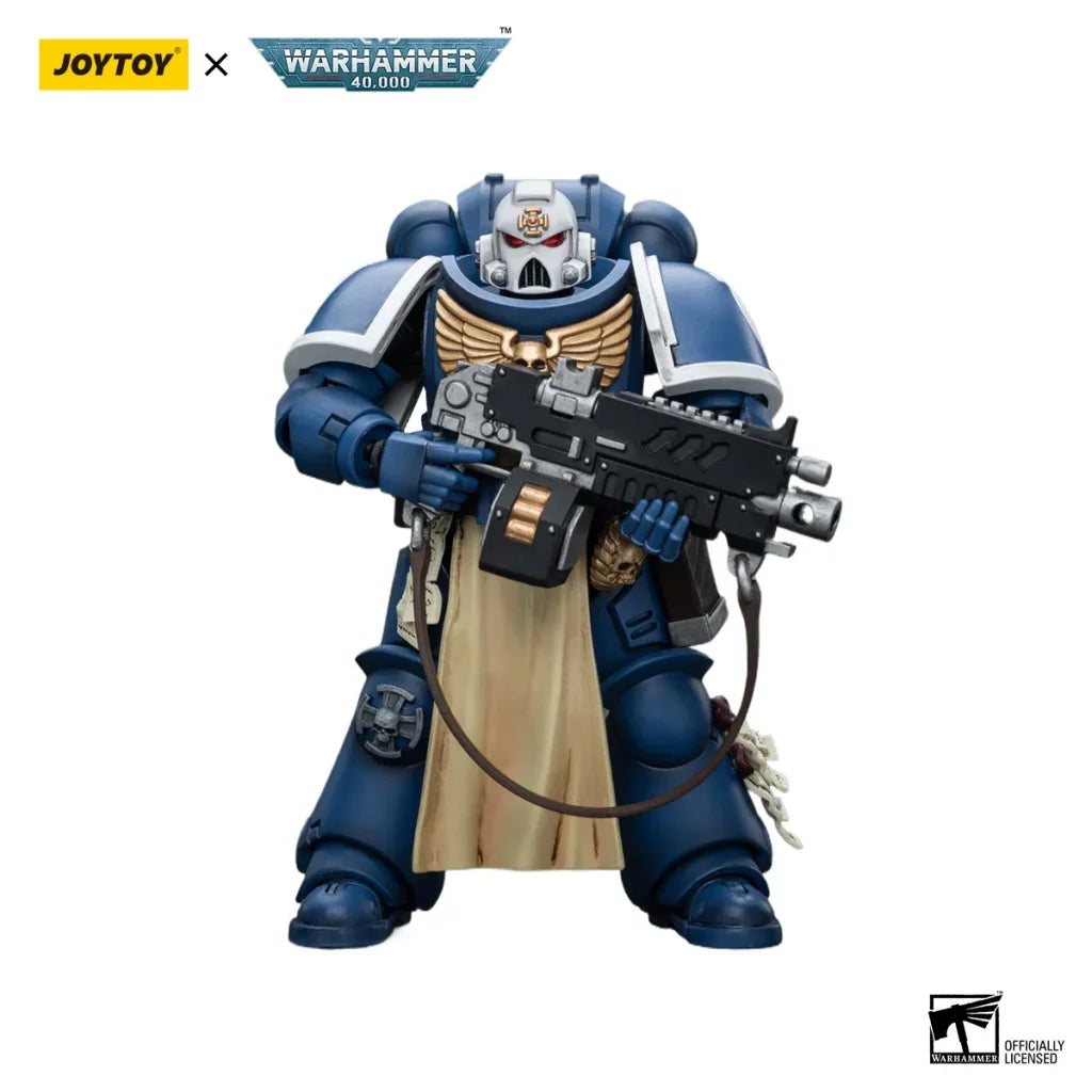 JOYTOY Warhammer 40k 1/18 Action Figures Anime 12.1cm Ultramarines Sternguard Veteran - Auto Bolt Rifle / 12.1cm