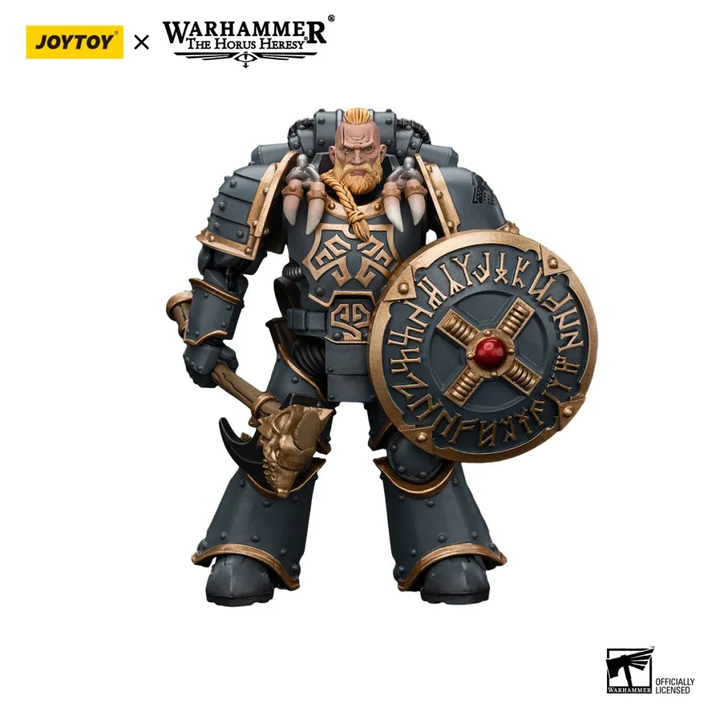 JOYTOY Warhammer 40k 1/18 Action Figures Anime 12cm Space Wolves Grey Slayer Pack - Grey Slayer 1 / 12cm