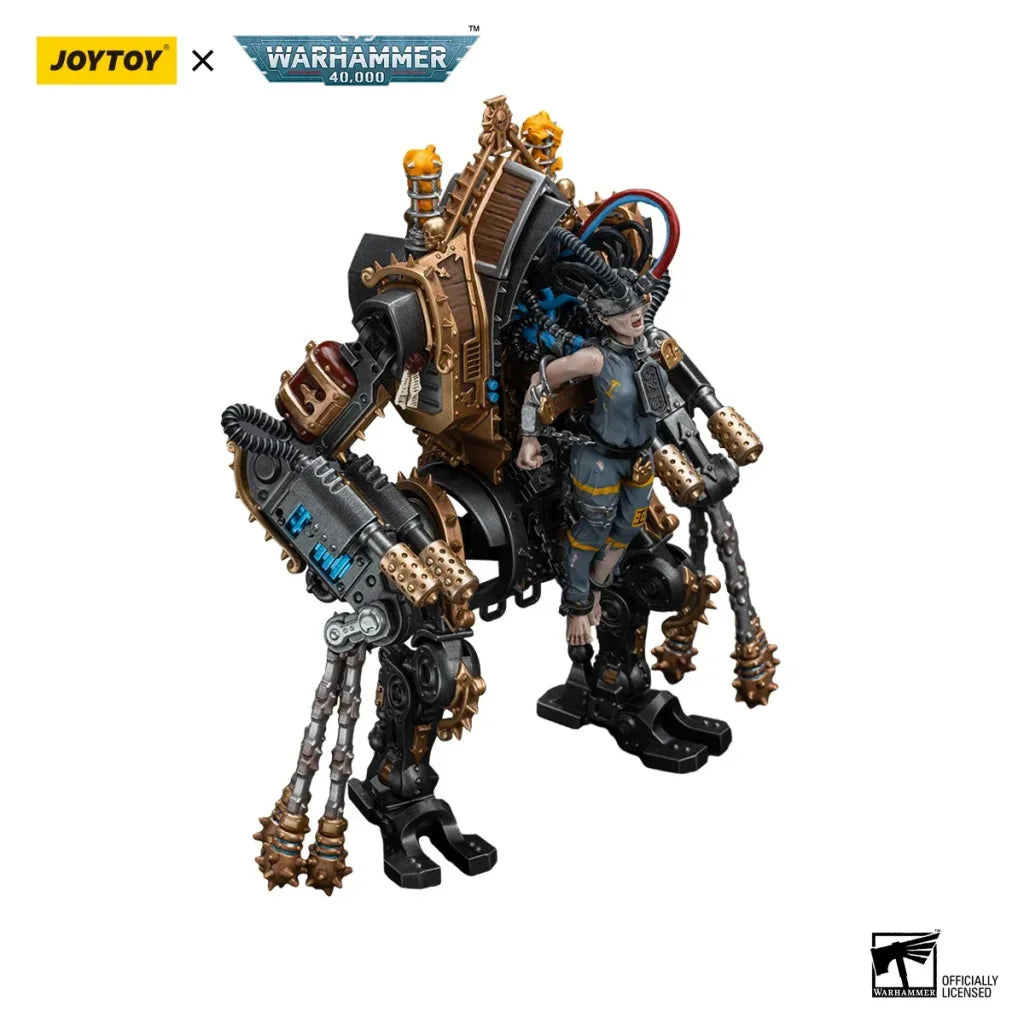 JOYTOY Warhammer 40k 1/18 Action Figures Mecha Anime 24cm Adepta Sororitas Penitent Engine with Penitent Flails Mecha