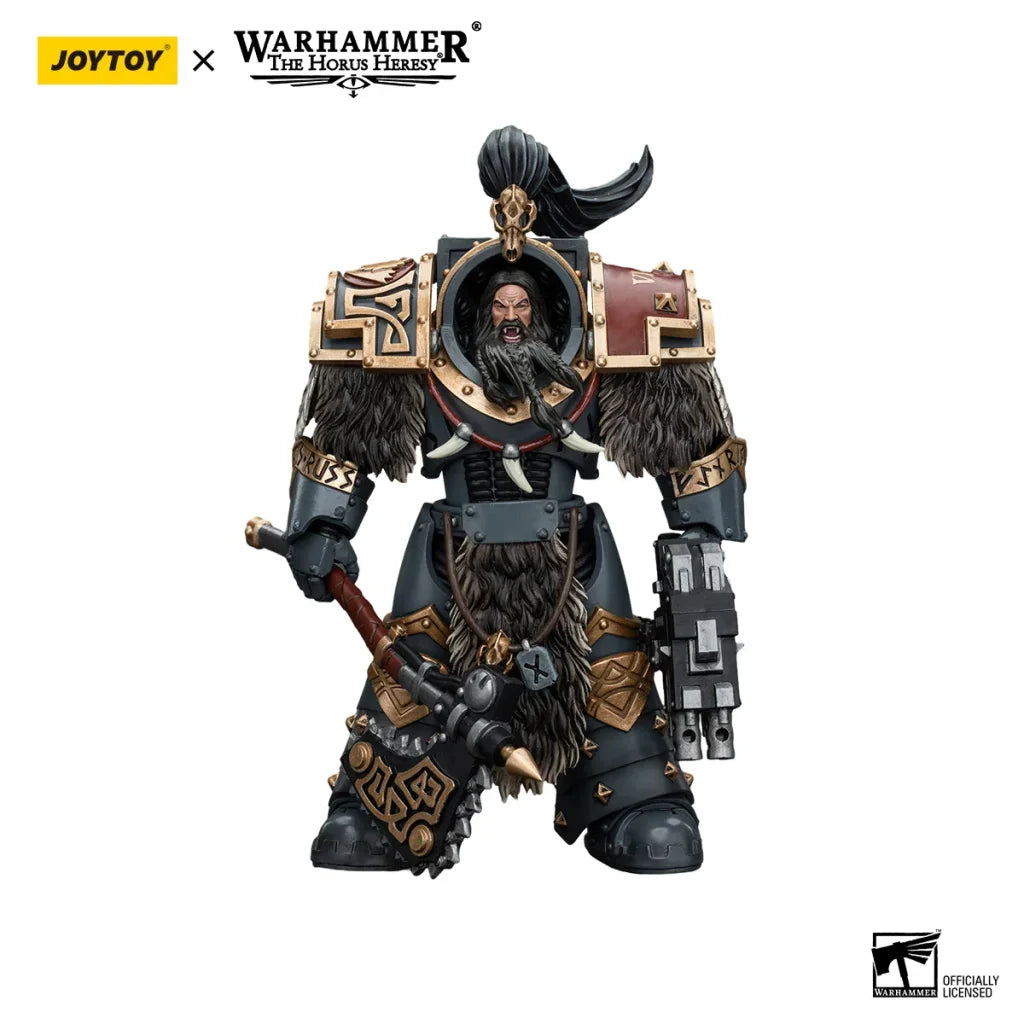 JOYTOY Warhammer 40k 1/18 Action Figures Space Wolves Varagyr Wolf Guard Squad - Terminator 1 / 13.6cm