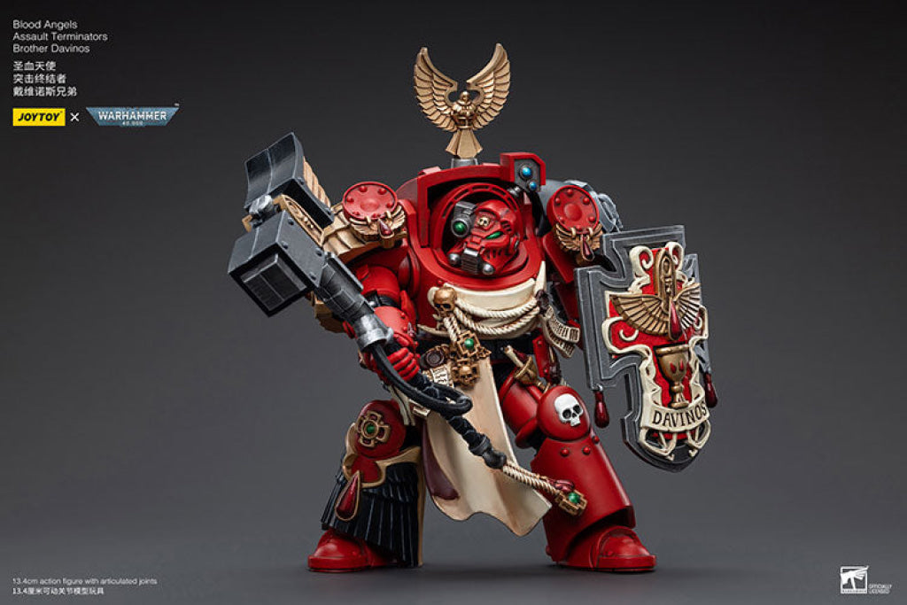 Joytoy Warhammer 40K Blood Angels Assault Terminators Brother Davinos Warhammer