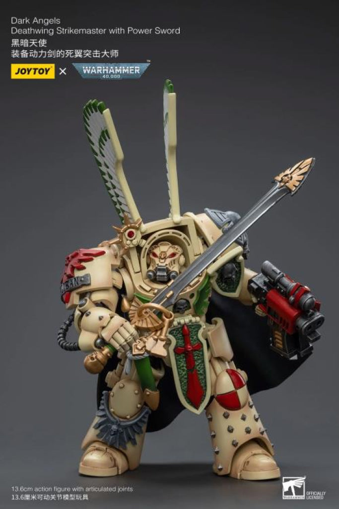 Joytoy Warhammer 40K Dark Angels Deathwing Strikemaster With Power Sword Jt9169 Warhammer