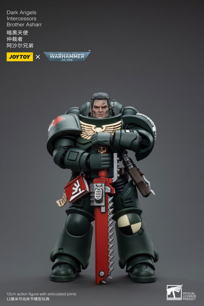 Joytoy Warhammer 40K Dark Angels Intercessors Brother Asharr Warhammer