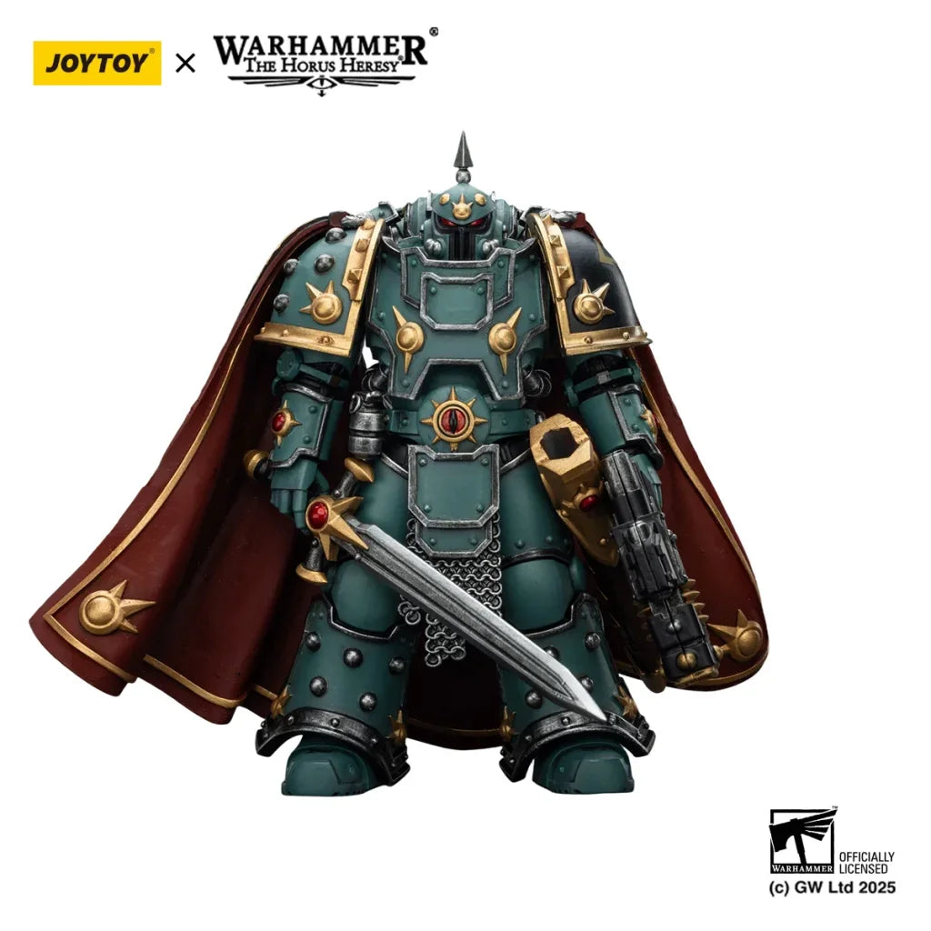 JOYTOY Warhammer The Horus Heresy 1/18 Action Figures Sons of Horus Legion Cataphractii Praetor with Combi-Melta and