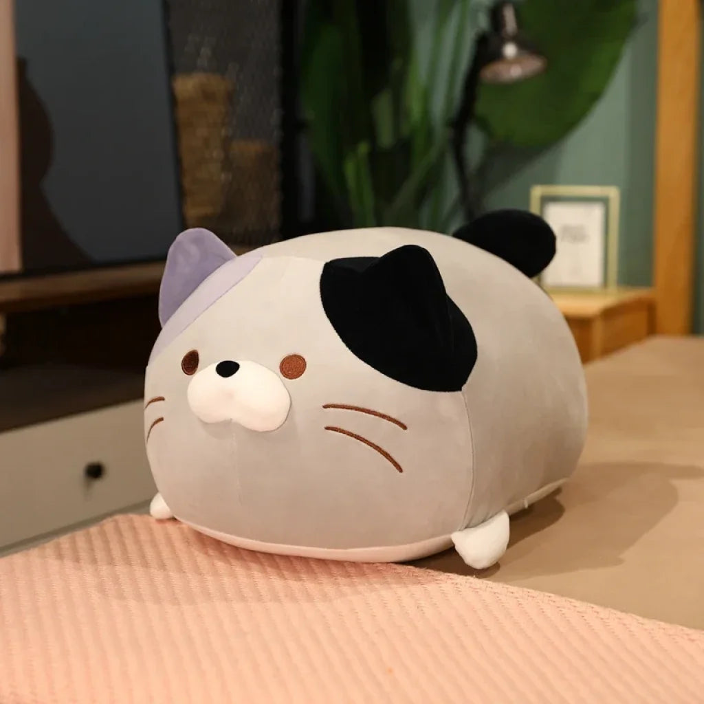 Kawaii Lovely Dumpling Cat 35-60CM - GRAY / 60cm