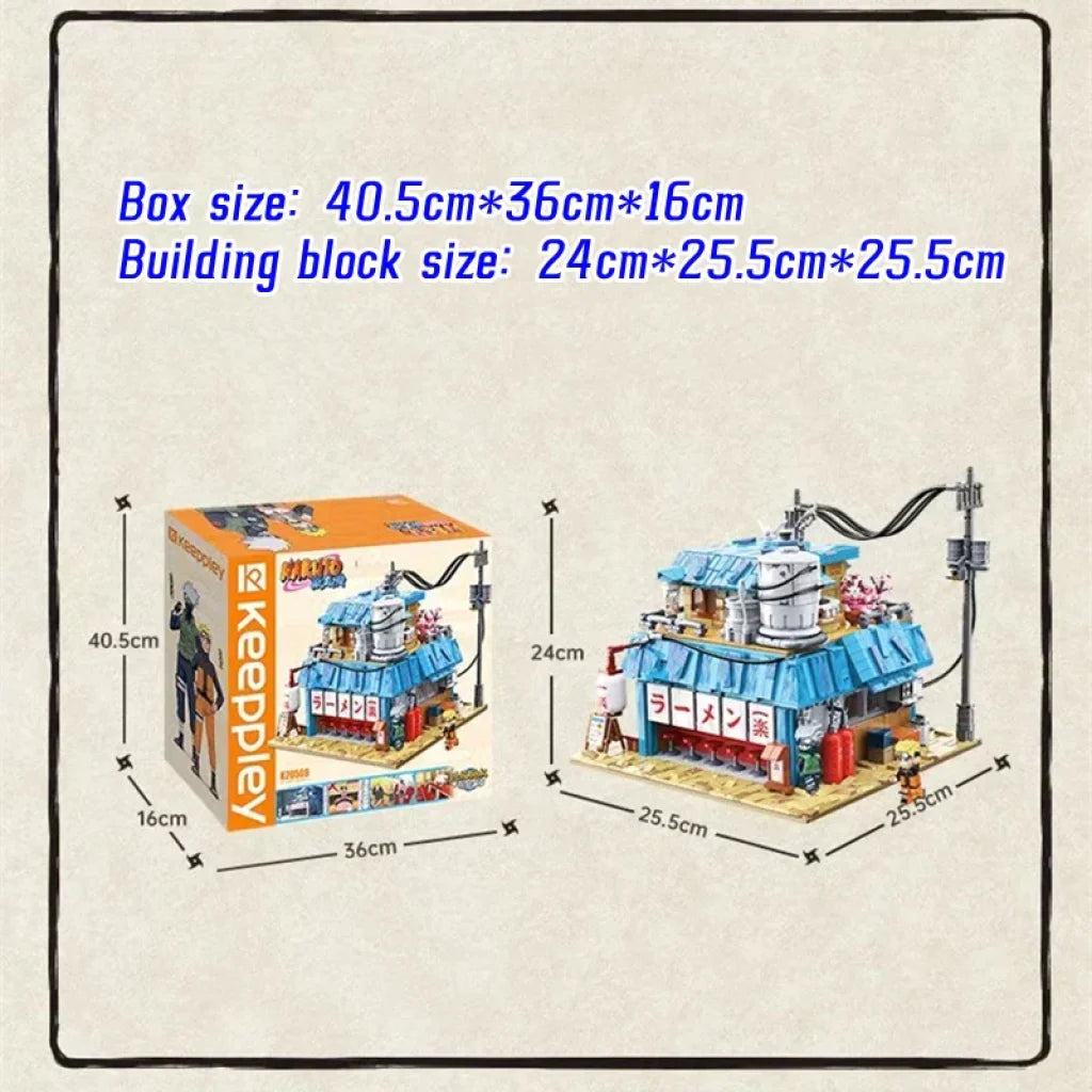 Keeppley Naruto Building Blocks Ichiraku Ramen Model K Naruto