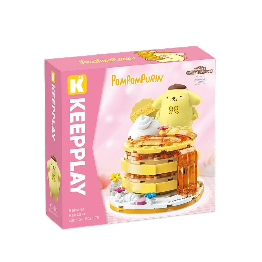 Keeppley Pompompurin Banana Pancake - Sanrio