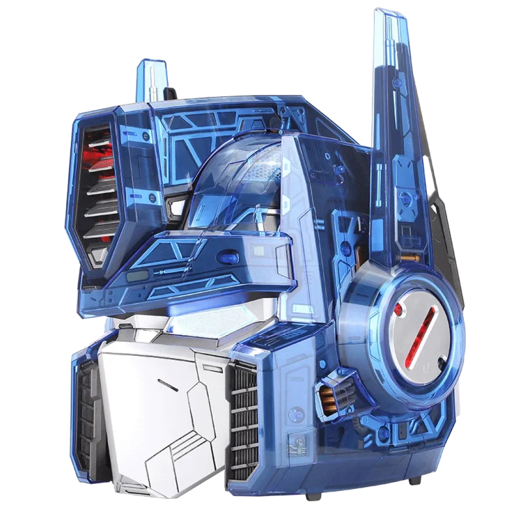 Killerbody Transformers G1 Optimus Prime Wearable Helmet With Detachable Armor Parts - Blue / One Size / China Mainland