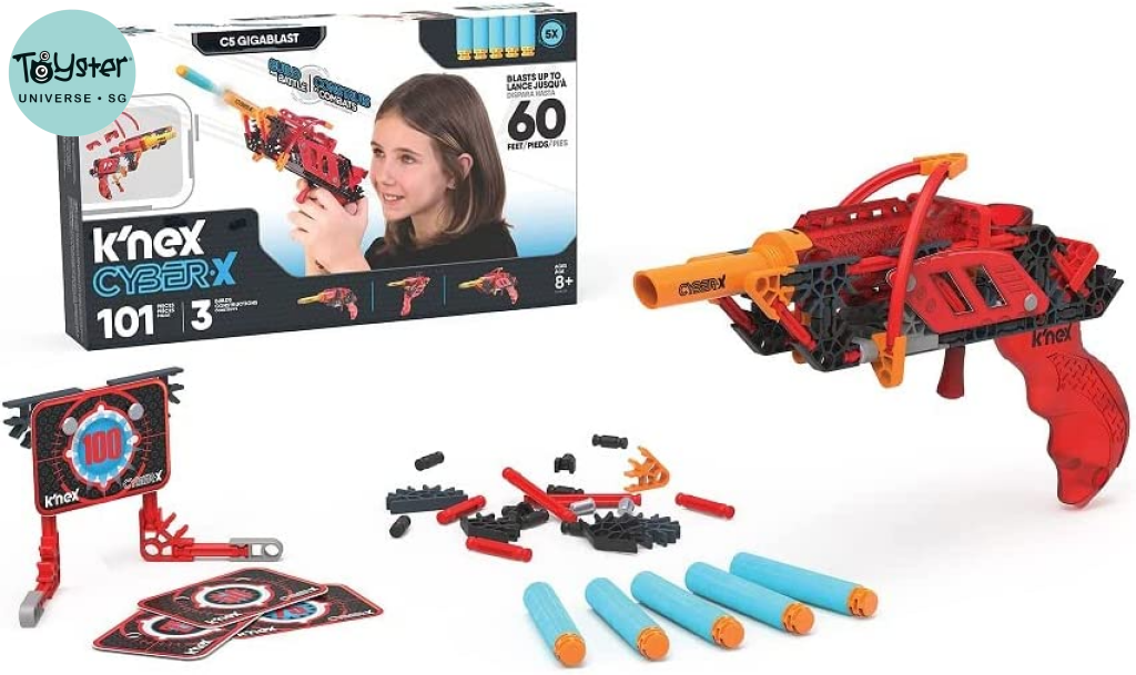 K'Nex CYBER-X K5 Gigablast - TOYSTER Singapore – Toyster Universe