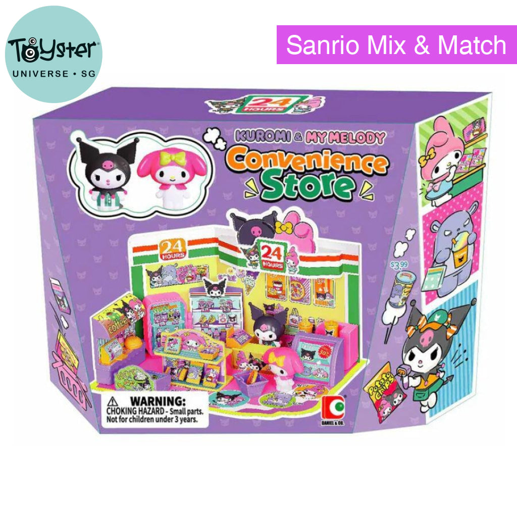Kuromi & My Melody Convenience Store - TOYSTER Singapore – Toyster