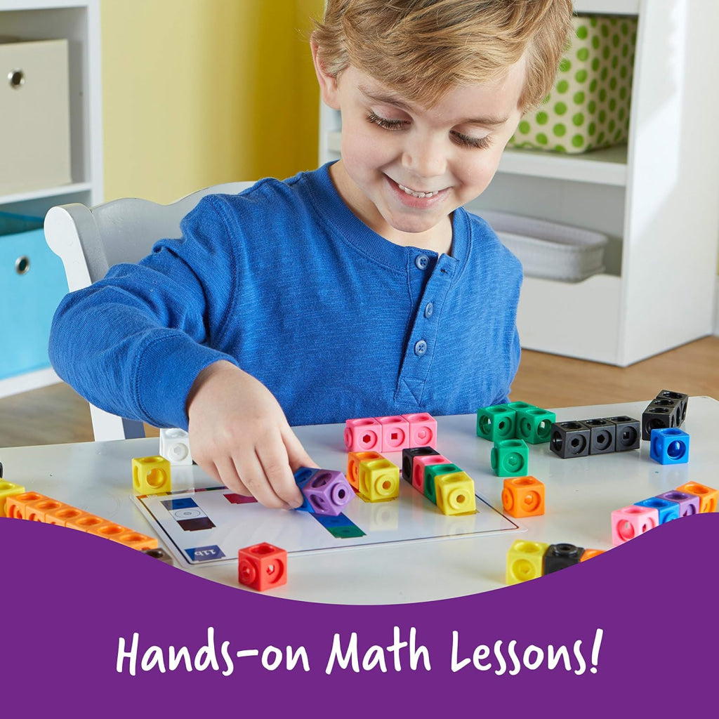 Learning Resources Mathlink Cubes Activity Set