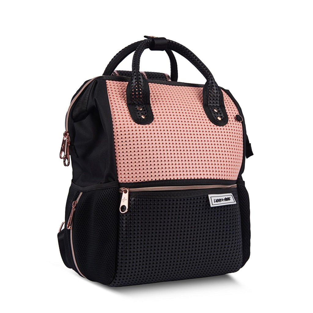 Light + Nine Master Short Backpack Peach Blush - Light + Nine