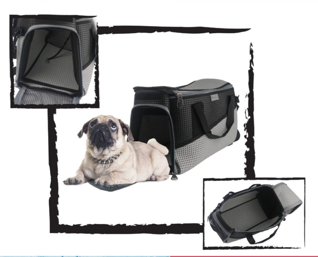 Light + Nine Pet Duffel Large Pink Light + Nine