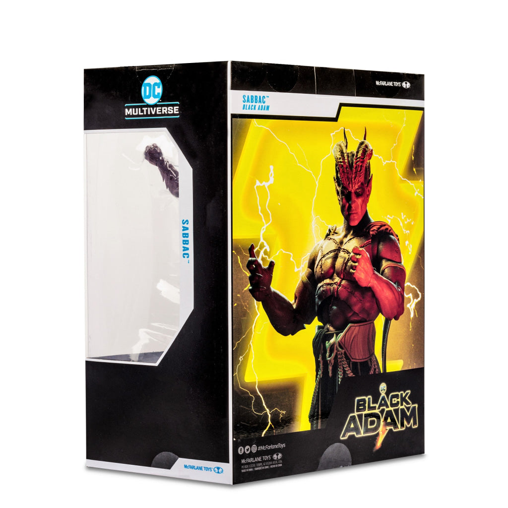 Mcfarlane Dc Multiverse Sabbac Megafig Black Adam (Movie) Comics