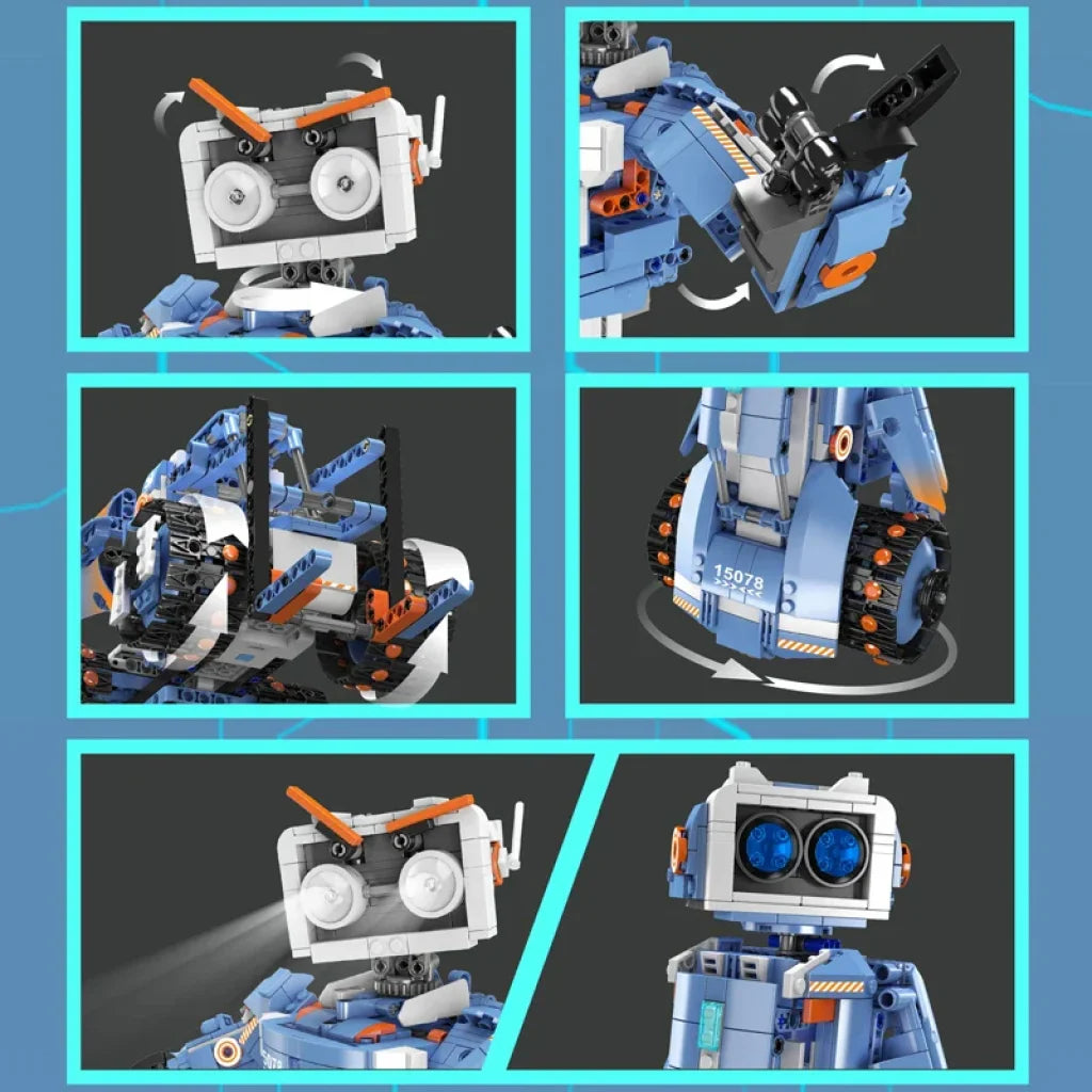 Mould King 15078 Technical Robot Building Block The Rc App Motorzed Five Chaning Mould King