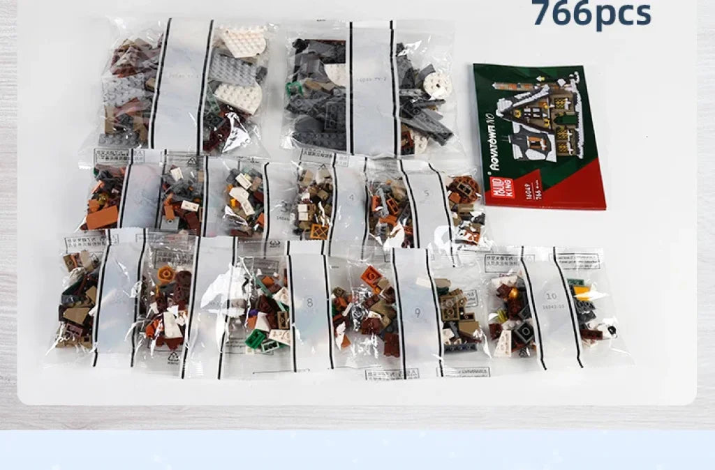 Mould King 16049 Creative Toys Christmas Cottage House Building Blocks Mould King