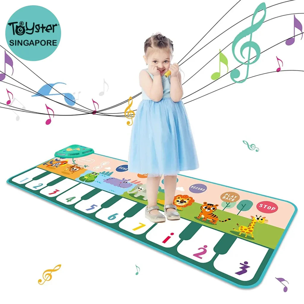 Musical Piano Mat for Kids 110x36cm – Toyster Singapore