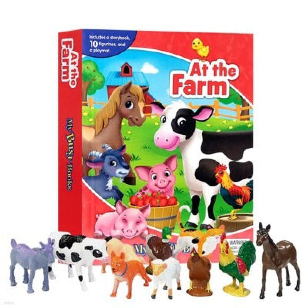 My Busy Books - Farm Animals Phidal