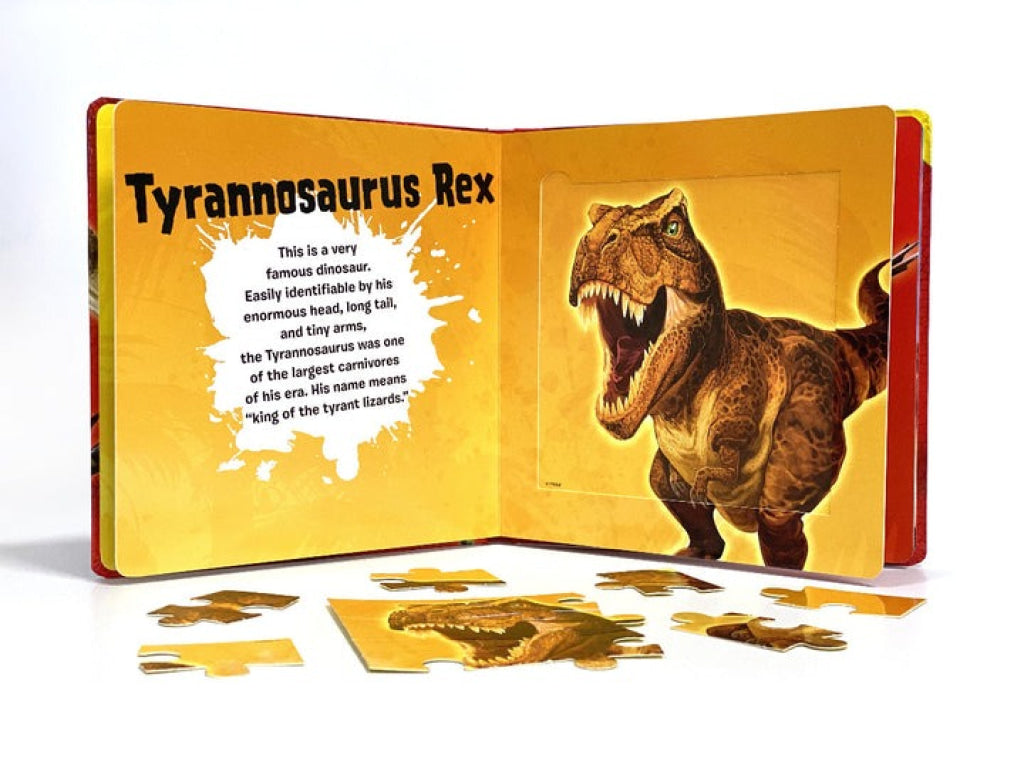My First Puzzle Book: Dinosaurs Phidal