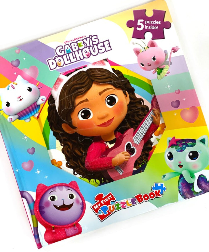 My First Puzzle Book: Gabby’s Dollhouse